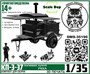 DMS-35190  техника и вооружение  Полевая кухня КП-3-37, большой набор (+ дополнения)  (1:35) 2000002170624