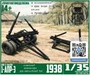 DMS-35192  техника и вооружение  1-АПР-3 (НАТИ ПО-3) 1938 г. прицеп-роспуск  (1:35) 2000002170648