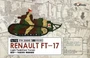 FH3000  техника и вооружение  Renault FT-17 canon Light Tank (Cast Turret, 2 модели)  (1:72) 2000000194080