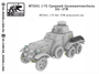 M72001  техника и вооружение  Средний бронеавтомобиль БА-27М  (1:72) 2000002052494