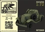 M72003  техника и вооружение  Лёгкий бронеавтомобиль Д-8  (1:72) 2000002128786