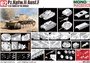 MD002  техника и вооружение  Panzerkampfwagen II Ausf. F Afrika Corps  (1:35) 4545782076448