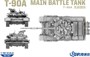 NO007  техника и вооружение  Танк-90A - MAIN BATTLE TANK  (1:48) 2000002144458