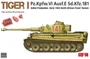 RM-5001u  техника и вооружение  Tiger I Initial Production Early 1943 North Africa/Tunisia  (1:35) 4897062620699