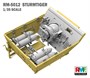 RM-5012  техника и вооружение  САУ  Sturmmörser Tiger RM61 L/5,4 / 38 cm  Full Interior (1:35) 4897062620200
