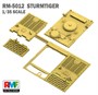 RM-5012  техника и вооружение  САУ  Sturmmörser Tiger RM61 L/5,4 / 38 cm  Full Interior (1:35) 4897062620200