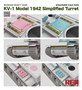 RM-5041  техника и вооружение  КВ-1 обр.1942г. Simplified Turret  (1:35) 4897062621153