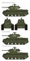 RM-5041  техника и вооружение  КВ-1 обр.1942г. Simplified Turret  (1:35) 4897062621153