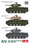 RM-5056  техника и вооружение  KV-1 Reinforced Cast Turret mod.1942 w/workable track links  (1:35) 4897062621412