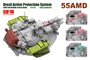 RM-5091  техника и вооружение  Танк-55AMD Drozd APS w/workable track links  (1:35) 4897062621443