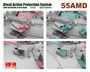 RM-5091  техника и вооружение  Танк-55AMD Drozd APS w/workable track links  (1:35) 4897062621443