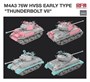 RM-5092  техника и вооружение  M4A3 76W HVSS Early Type "Thunderbolt VII"  (1:35) 4897062621603