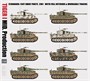 RM-5100  техника и вооружение  Tiger I Mid. Standard/Cut Parts 2in1 w/full interior  (1:35) 4897062621535