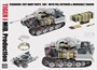 RM-5100  техника и вооружение  Tiger I Mid. Standard/Cut Parts 2in1 w/full interior  (1:35) 4897062621535