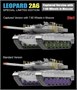 RM-5114  техника и вооружение  Leopard 2A6 Captured with 80-wheels in Moscow SPECIAL  (1:35) 4897062621764