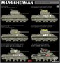 RM-5119  техника и вооружение  M4A4 Sherman + workable tracks & metal barrel  (1:35) 4897062621917