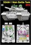 RM-5147  техника и вооружение  Танк-55АМ-1 с подвижной подвеской и гусеницами  (1:35) 2000002206873
