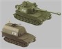 RT72002S  техника и вооружение  M109A2 + M992  (1:72) 6953391900760