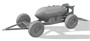 TM32002  наборы для диорам  US Army Bomb Trailer Mark 2  (1:32) 5391532331218