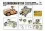 TM7204  техника и вооружение  US. Modern M1114 Up-Armored w/M153 CrowsII System (normal ver)  (1:72) 2000000190518
