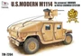 TM7204-G  техника и вооружение  US. Modern M1114 Up-Armored w/M153 CrowsII System (Golden)  (1:72) 2000000190525