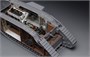 TS-020  техника и вооружение  British Heavy Tank Mk.V Male  (1:35) 4897038550753