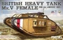 TS-029  техника и вооружение  British Heavy Tank Mk.V Female  (1:35) 4897038551002
