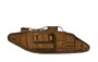 TS-029  техника и вооружение  British Heavy Tank Mk.V Female  (1:35) 4897038551002