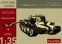 UA35021  техника и вооружение  German E60 ausf.D 12.8cm tank with side armor  (1:35) 2000000224213