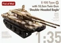 UA35031  техника и вооружение  E-100 Type G with 10.5cm Twin Gun "Double-Headed Eagle"  (1:35) 2000002209553