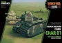 WWT-016  техника и вооружение  World War Toons Char B1 French Medium Tank 4897038558315