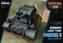WWT-019  техника и вооружение  World War Toons Panzer II German Light Tank 4897038553488