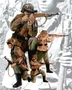 00403  фигуры  Motorized Regiment (Belgrade 1941)  (1:35) 6922803604039