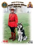 16008  фигуры  RCMP Female Officer with dog  (1:16) 2000000088037