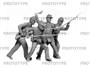 35023  фигуры  American Civil War Union Infantry. Set №2  (1:35) 2000000255194