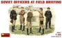 35027  фигуры  SOVIET OFFICERS AT FIELD BRIEFING  (1:35) 4820041100547