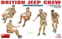 35051  фигуры  BRITISH JEEP CREW  (1:35) 4820041100936