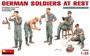35062  фигуры  GERMAN SOLDIERS AT REST  (1:35) 4820041101018