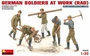 35065  фигуры  GERMAN SOLDIERS AT WORK (RAD)  (1:35) 4820041101445