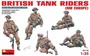 35118  фигуры  BRITISH TANK RIDERS (NW EUROPE)  (1:35) 4820041102237