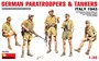 35163  фигуры  GERMAN PARATROOPERS & TANKERS Italy 1943  (1:35) 4820041102831