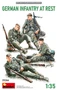 35266  фигуры  GERMAN INFANTRY AT REST  (1:35) 4820183313485
