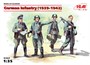 35639  фигуры  Германская пехота (1939-1942 г.) (1:35) 2000000075884
