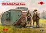 35708  фигуры  WWI British Tank Crew (4 figures)  (1:35) 2000000103747