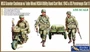 35GM0041  фигуры  M53 Scooter Cushman w/John Wood M3A4 Utility Hand Cart & US Paratroops Set1 (1:35) 4892667350415