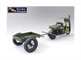 35GM0041  фигуры  M53 Scooter Cushman w/John Wood M3A4 Utility Hand Cart & US Paratroops Set1 (1:35) 4892667350415