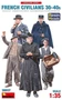 38037  фигуры  FRENCH CIVILIANS ’30-’40s. RESIN HEADS  (1:35) 4820183313256