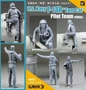 4801  фигуры  U.S.Navy F-14A"Tomcat" Pilot Team (1980s) - RESIN KIT  (1:48) 6971889310051