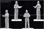 4802  фигуры  Doolittle Raid April 18, 1942 Part.A Lt.Col.J.H.Doolittle & USAAF Pilot -RESIN  (1:48) 2000000192185