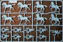 6008  фигуры  French Hussars Napoleonic Wars  (1:72) 8001283860086